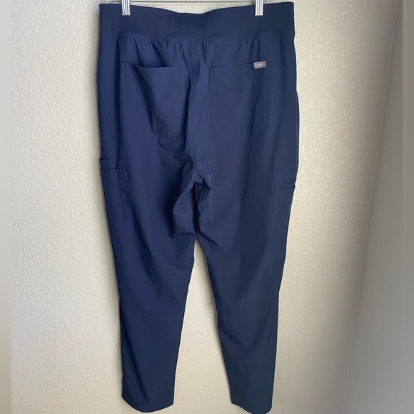 FIGS Yola FREEX Lined Scrub Pants High Waisted Women's Large blue / turquoise - Picture 3 of 7